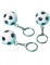 12 portachiavi pallone da calcio