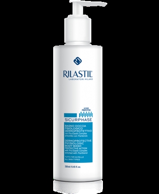 Rilastil Sicurphase Bagno Doccia Fisiologico Dermoprotettivo 250ml