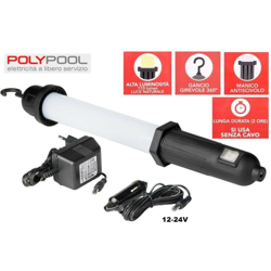Lampada Portatile Da Lavoro Ricaricabile Senza Fili Con 12 Led (Smd) - POLY POOL características