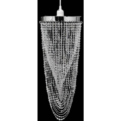 Lampadario Sospeso in Cristallo 22 x 58 cm - ASUPERMALL precio