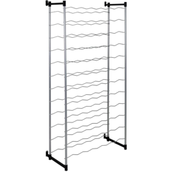 Metaltex, Scaffale porta bottiglie, per 72 bottiglie, Grigio (Grau) precio