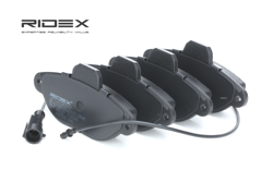 RIDEX Pastiglie Freni 402B0042 Kit Pastiglie Freni,Kit Pasticche Freni FORD,FIAT,LANCIA,KA (RU8),PANDA (169),PUNTO (188),500 (312) en oferta