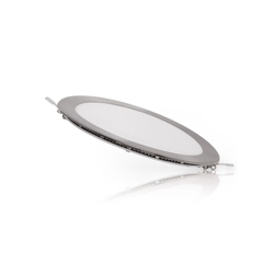 Greenice - Downlight LED Slimline Circolare Ø225Mm 18W 1300Lm 50.000H Nichel Satinato | Bianco Freddo (GL-CL-R18N-CW) en oferta