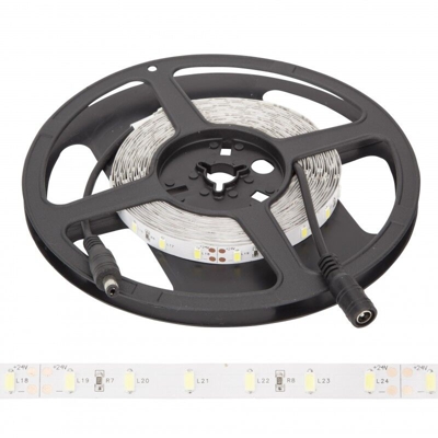 Greenice - Striscia Led 300 LEDs 70W SMD5630 24VDC IP25 x 5M | Rosso (GR-RDT5630-60-24-CW)