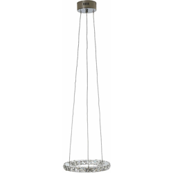 Lampadario lampada a sospensione LED design moderno elegante effetto glitter - MENDLER en oferta