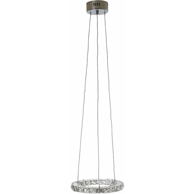 Lampadario lampada a sospensione LED design moderno elegante effetto glitter - MENDLER