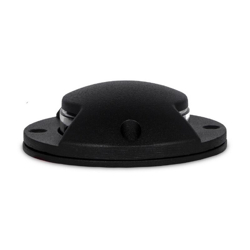 Segnapasso Led 6W IP65 radente rotondo doppia emissione Bianco Naturale 4000K nero - WISDOM características