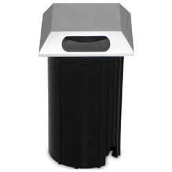 Segnapasso Led 3W IP65 da incasso quadrato doppia emissione Bianco Caldo 3000K argento - WISDOM precio