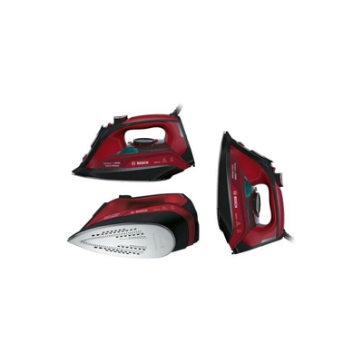 Bosch tda503011p ferro da stiro a vapore secco nero, rosso 3100 w