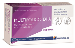MULTIFOLICO DHA 60 CAPSULE características