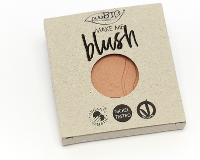 PUROBIO BLUSH COMPATTO PESCA SATINATO REFILL 03
