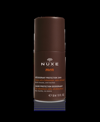 Nuxe Men Deodorant Protection 24h Deodorante Uomo Anti-Tracce Senza Alcool 50ml