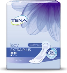 PANNOLONE PER INCONTINENZA TENA LADY EXTRA PLUS 16 PEZZI