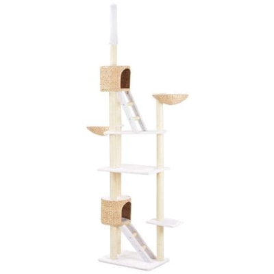 Albero Per Gatti Con Tiragraffi In Sisal Seagrass