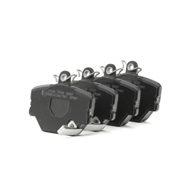 A.B.S. Pastiglie Freni 37220 Kit Pastiglie Freni,Kit Pasticche Freni SMART,FORTWO Coupé (451),CITY-COUPE (450),FORTWO Coupé (450),FORTWO Cabrio (451)