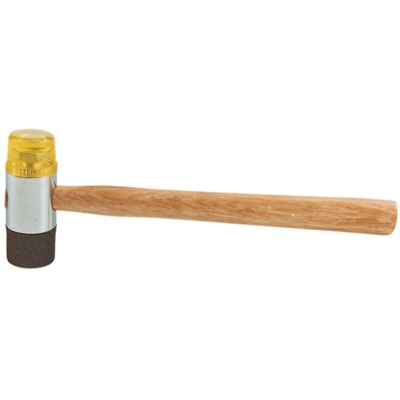 1 PZ Di MAZZUOLA TESTE IN GOMMA/NYLON MM. 30 - - SENZA MARCA/GENERICO -