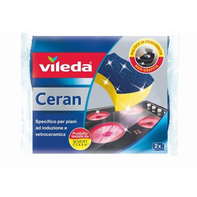 SPUGNA FIBRA BLU CERAN Pz.2 - VILEDA