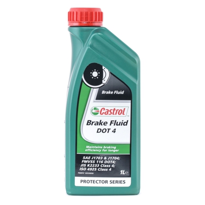 CASTROL Olio Freni BRAKE FLUID DOT 4 15036B Liquido Freni VW,AUDI,MERCEDES-BENZ,Golf V Hatchback (1K1),POLO (9N_),GOLF VI (5K1)