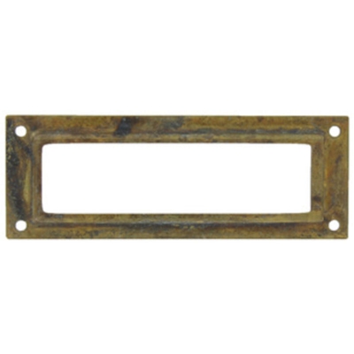 Portaetichetta Antich.45123 Mm.80X29 Ott.An**25 Pz - METAL STYLE