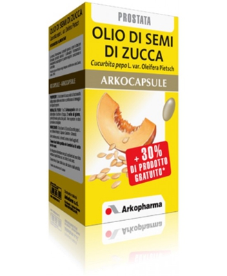 Arkopharma Olio Di Semi Di Zucca Arkocapsule Integratore Alimentare 60 Capsule