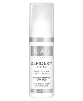 Uriage Depiderm SPF50 Crema Giorno Trattamento Locale Anti-Macchie 30ml