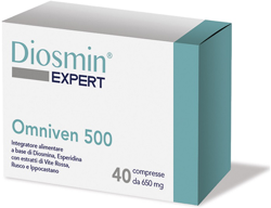 DIOSMIN EXPERT OMNIVEN 500 40 COMPRESSE características
