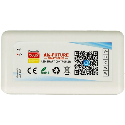 Mini Centralina Tuya Smart Controller Wi-Fi Led Dimmer CCT CW 2 Canale Compatibile Con Alexa Google Home - LEDLUX