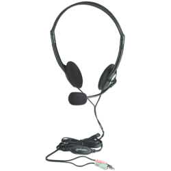 MANHATTAN Cuffia stereo con microfono e regolazione del volume auricolari imbottiti características