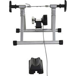 Rullo per Bicicletta a Magnete, per Allenamento in Casa, Argento - Homcom características