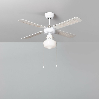 Ledkia - Ventilatore da Soffitto Havoc Bianco 50W Bianco