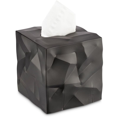 Copri scatola per fazzoletti, Nero (Black) - Essey