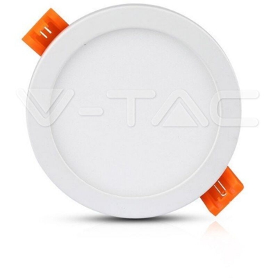 Mini Pannello LED V-TAC Montaggio a Incasso Rotondo 8W 3000K