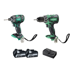 HiKOKI Kit Combo 18V, 2x5,0Ah (DS18DBSL + WH18DBDL2) - KC18DBDLWDZ en oferta