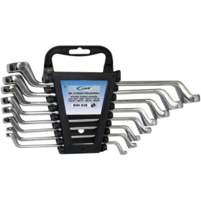 So.di.fer. - Chiavi poligonali c/v 6-22 8 pz