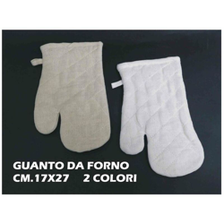 Guanto Da Forno In Lino Cm.17X27 Ass. - BIGHOUSE IT en oferta