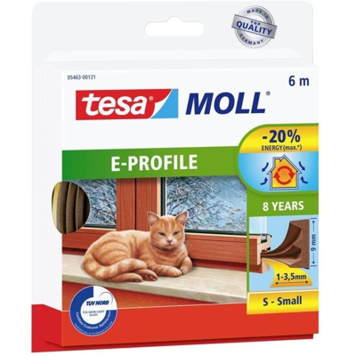 Profilo In Gomma Di Tenuta E Marrone 6M: Tesa 9 Millimetri 5463 (A 10)