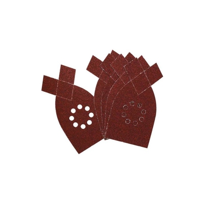 Black&decker - Fogli velcro a punta grana 80 per multi utensili 5 pezzi Black&Decker x31442 - BLACK & DECKER