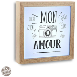 Quadro Legno MDF (4 x 20 x 20 cm) - CLICCANDOSHOP en oferta
