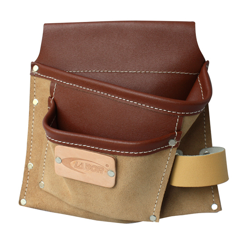 Borsa carpentiere in crosta a 2 tasche - SO.DI.FER. precio