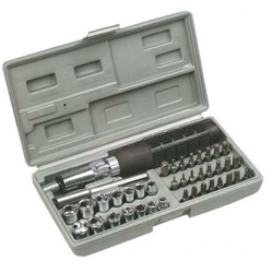 Grupa Topex Set Avvitamento Con Inserti E Bussole Set 40 Pz características