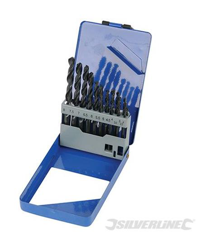 Silverline Set di Punta a Pilota HSS 13pz 2 - 8mm en oferta