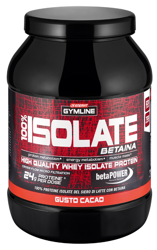 GYMLINE 100% WHEY ISOLATE CACAO 900 G precio