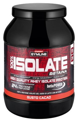 GYMLINE 100% WHEY ISOLATE CACAO 900 G
