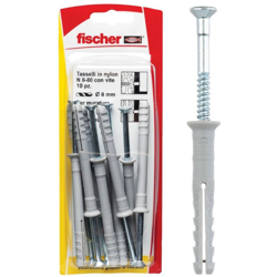 Tasselli Fischer N-K Blister N 8 80K 20 Confezioni precio