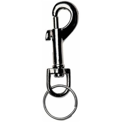 Portachiavi in Metallo con Anello Moschettone Maurer