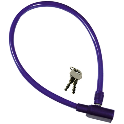 Lucchetto a Scatto per Bicicletta Cicli Motocicli Scooter Misura 60 cm ? 8 mm - MAURER