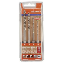 Serie Punte Profi Holz Es serie pezzi 4 Mm 3/6 622 - Alpen precio