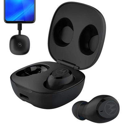 Cuffie Auricolari Wireless Bluetooth Motobuds Ricarica da Cellulare - Motorola