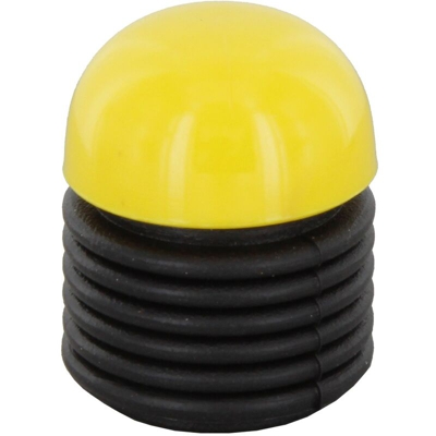 Pomolo pomello per mobili giallo e nero 20 mm 25 pezzi art. P2348.24 - Cafim