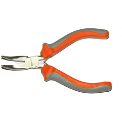 Pinza x elettronica becchi piegati 125 mm 04065 - Sikurotech precio